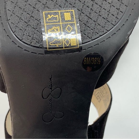 Jessica Simpson Nellenie Sandal in Black Suede - Picture 15 of 15